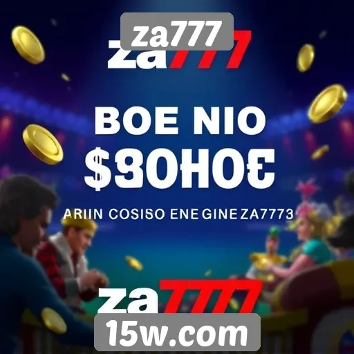 Zonas de bônus e promoções disponíveis no za777